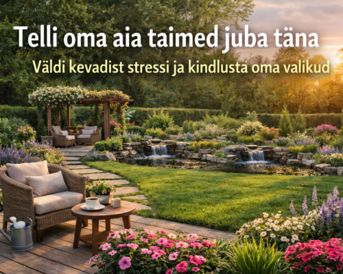 Telli oma aia taimed juba täna – väldi kevadist stressi ja kindlusta oma valikud