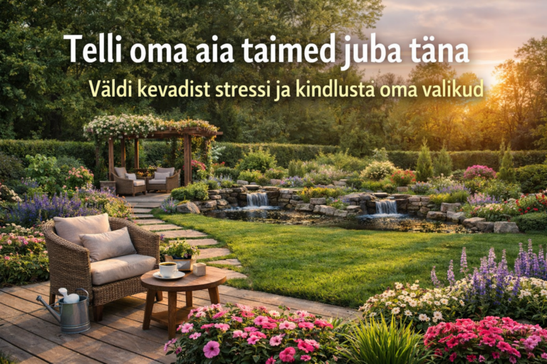 Telli oma aia taimed juba täna – väldi kevadist stressi ja kindlusta oma valikud