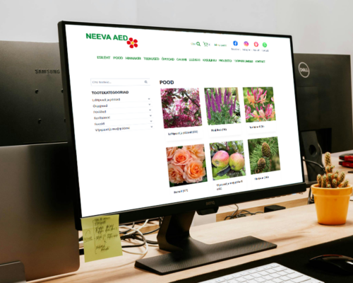 Meie epood on nüüd avatud!